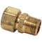 Thrifco Plumbing No. 68-C 7/8 Inch x 1/2 Inch Lead-Free Brass Compression MIP Adapt 4401388 - alternate 1